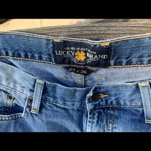 Lucky Brand Jeans 181 relaxed straight leg 34x36